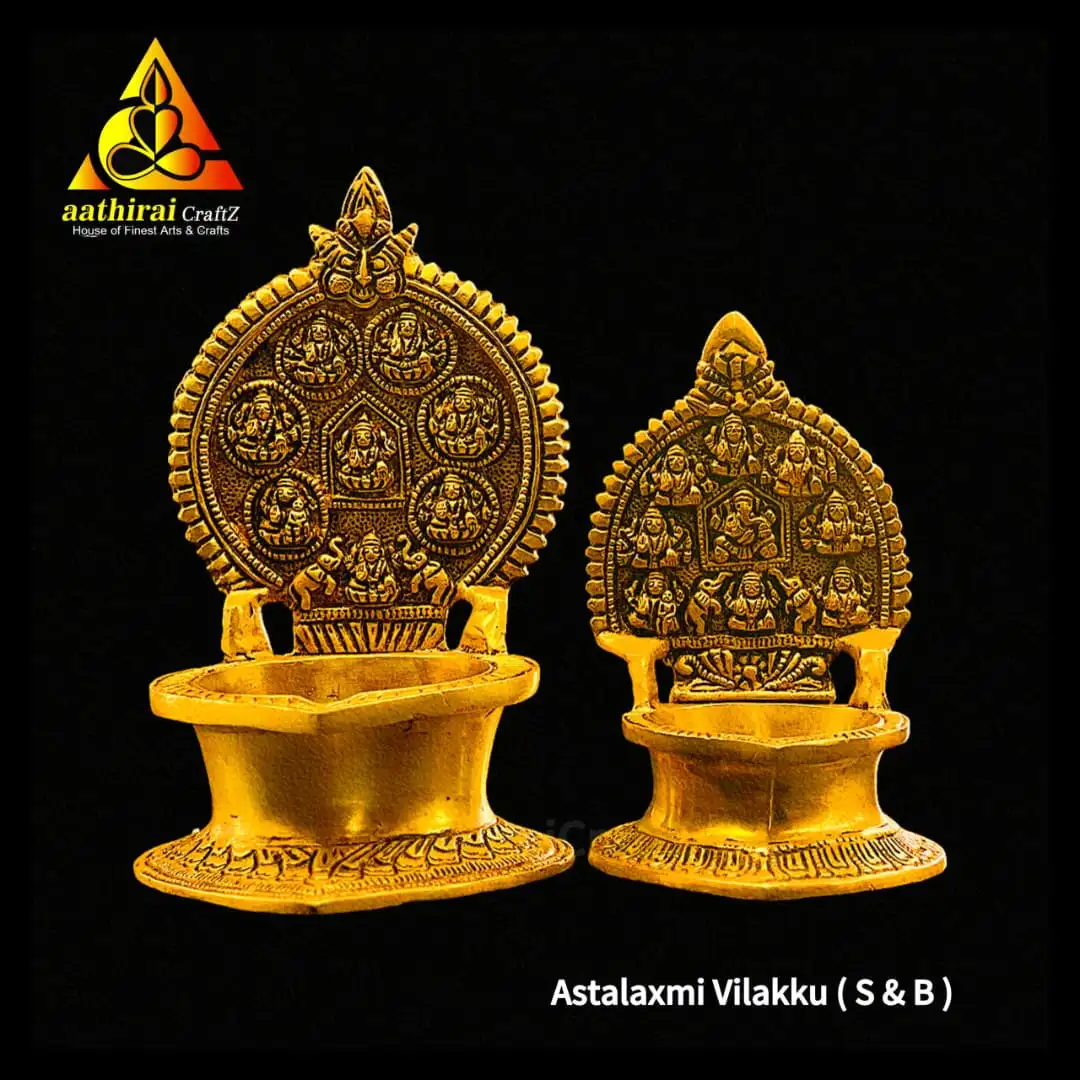 Astalaxmi Tradition Vilakku - Small - image 1