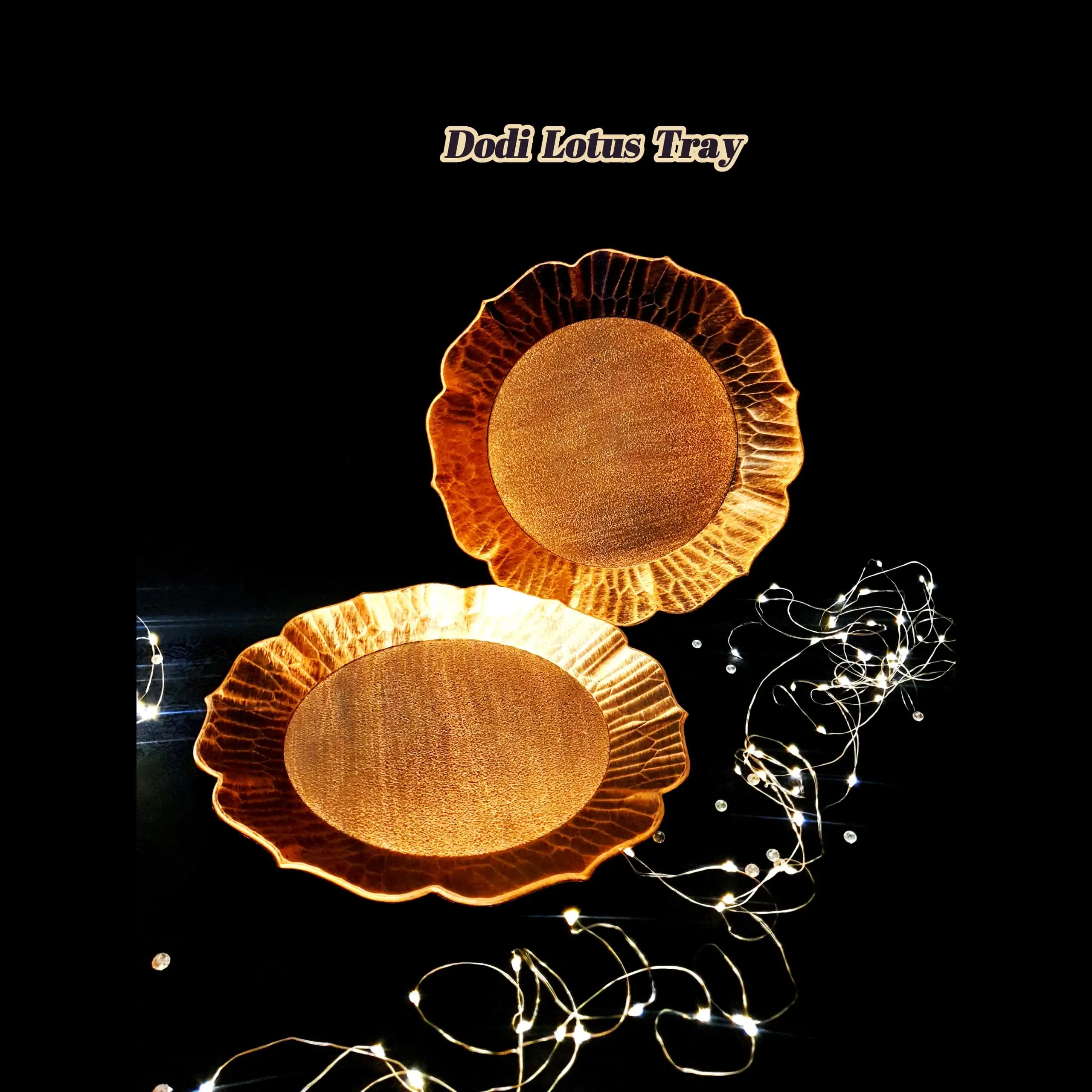 Dodi Lotus Pooja/ Decorative Pooja Plates - image 2