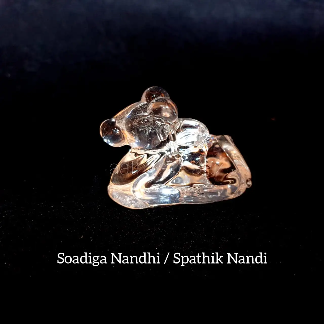 Sphatik / Spadiga Nandhi / Nandi - Large - image 1