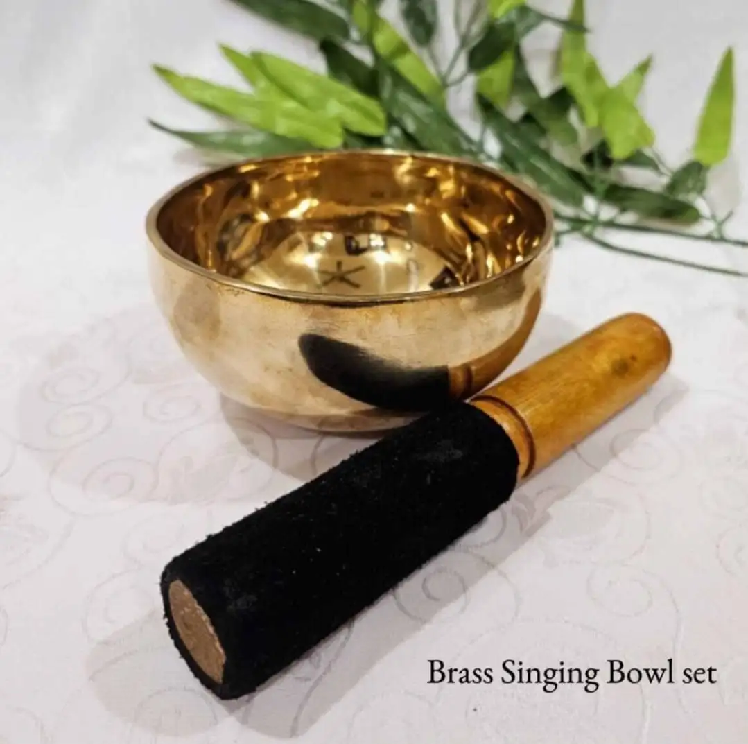 Brass Singing Bowl Set - Small - image 1