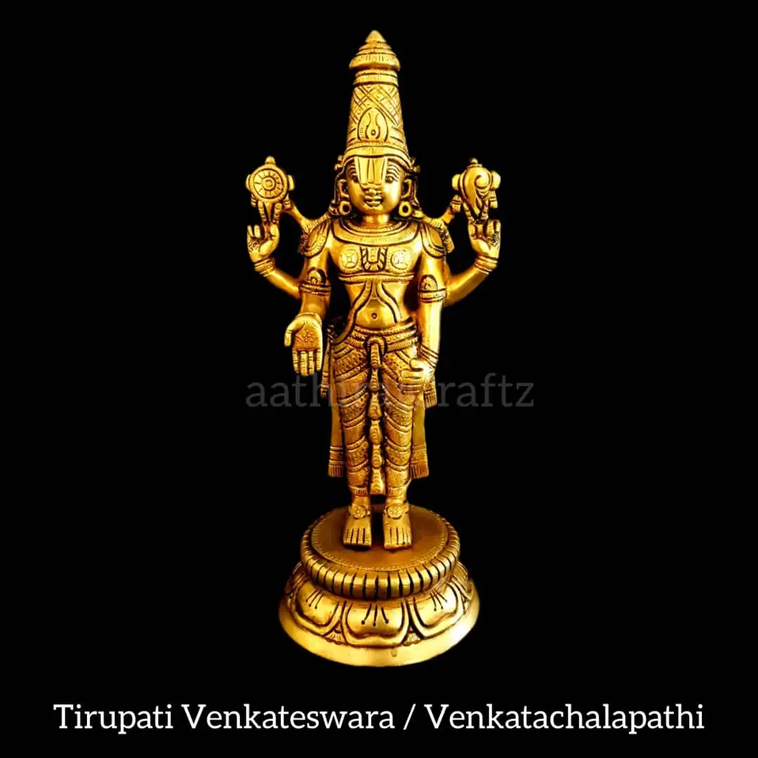 Tirupathi Venkadeswara / Venkatachalapathi Idol - image 1