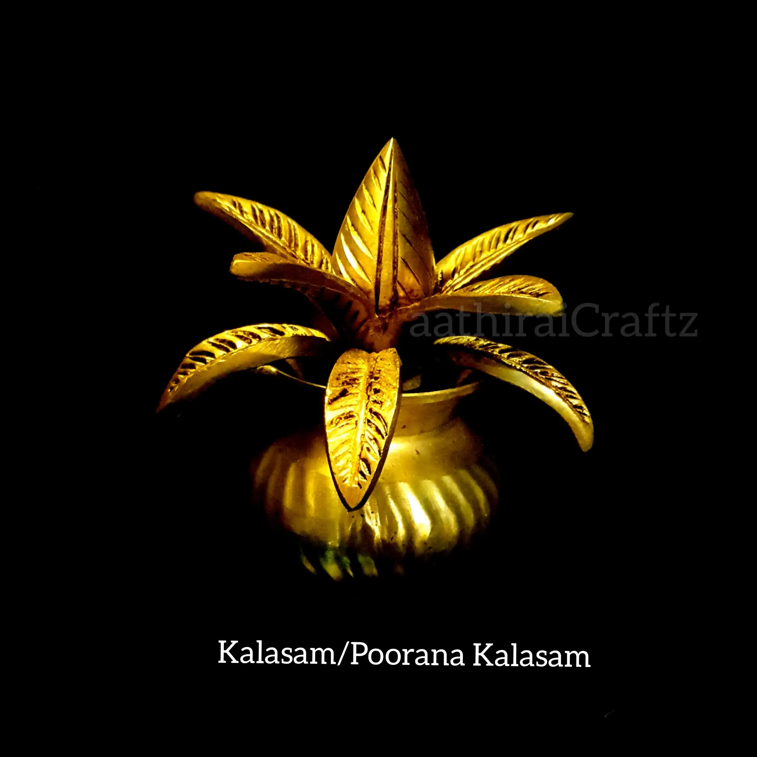 Kalasam / Poorana Kalasam with Peedam Statue - image 2