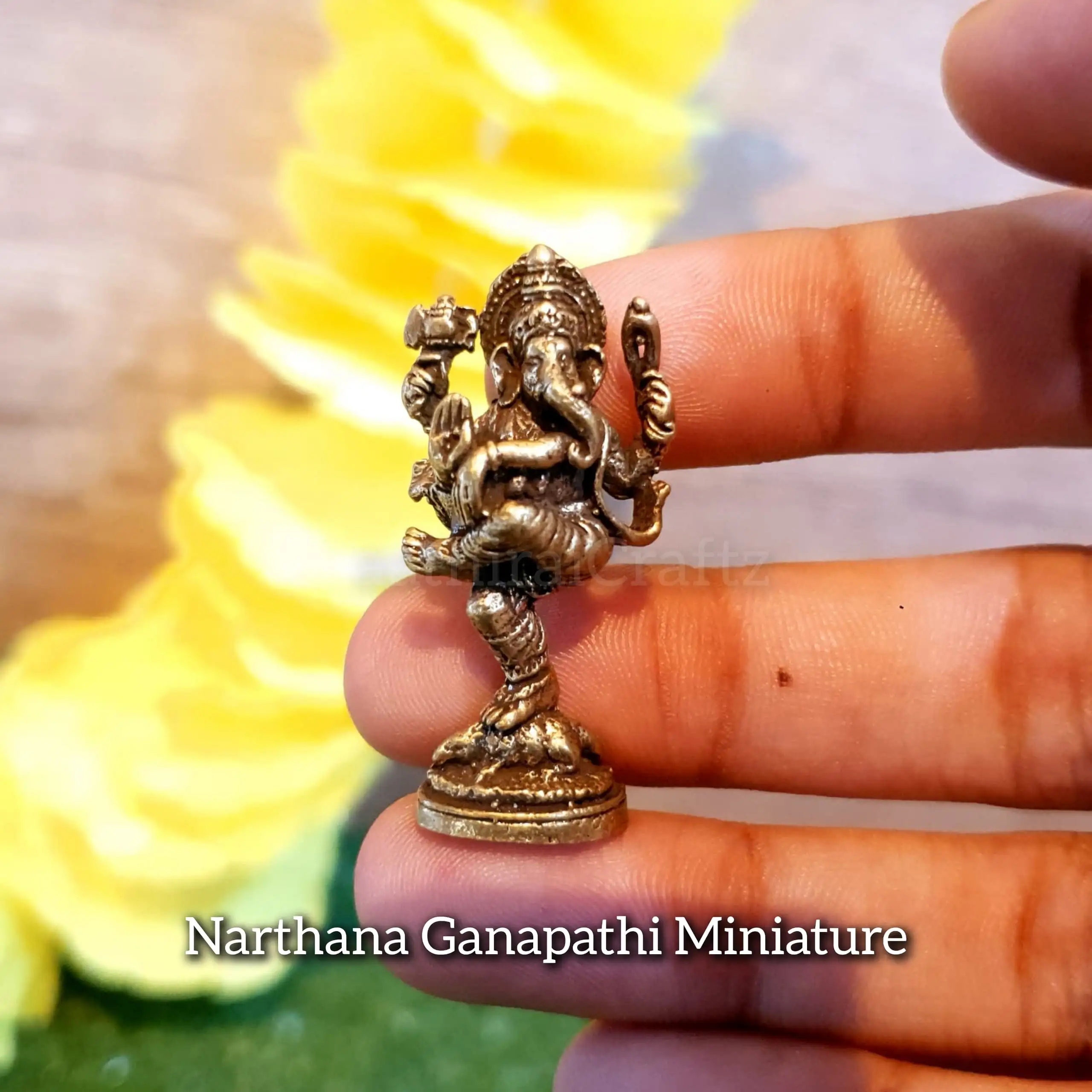 Narthana Ganapathi Miniature - image 2