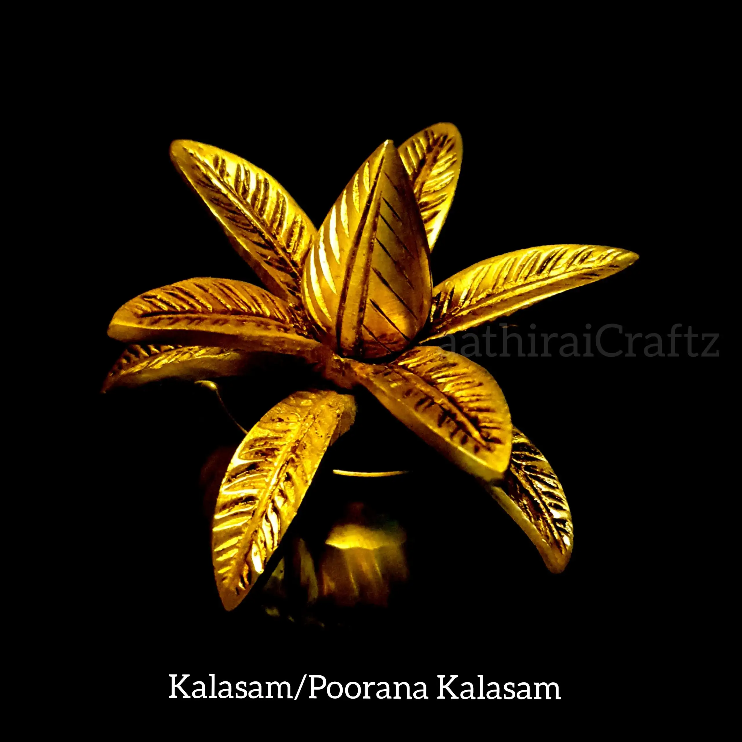 Kalasam / Poorana Kalasam with Peedam Statue - image 1