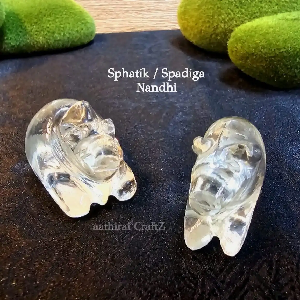 Sphatik / Spadiga Nandhi / Nandi - Small - image 1