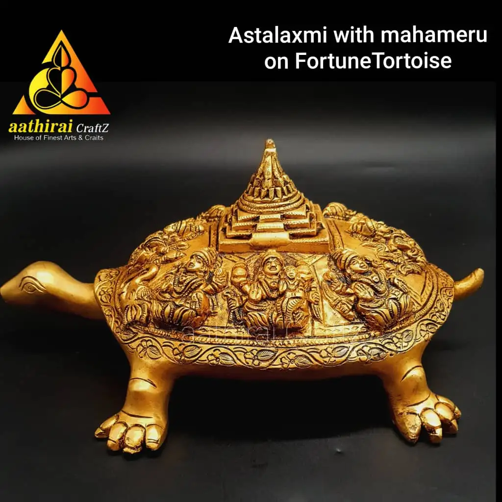 Astalaxmi With Mahameru On Fortune Tortoise - image 1