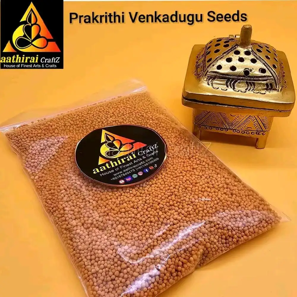 Prakrithi Venkadugu Seeds / Yellow mustard Seeds – 100G - image 2