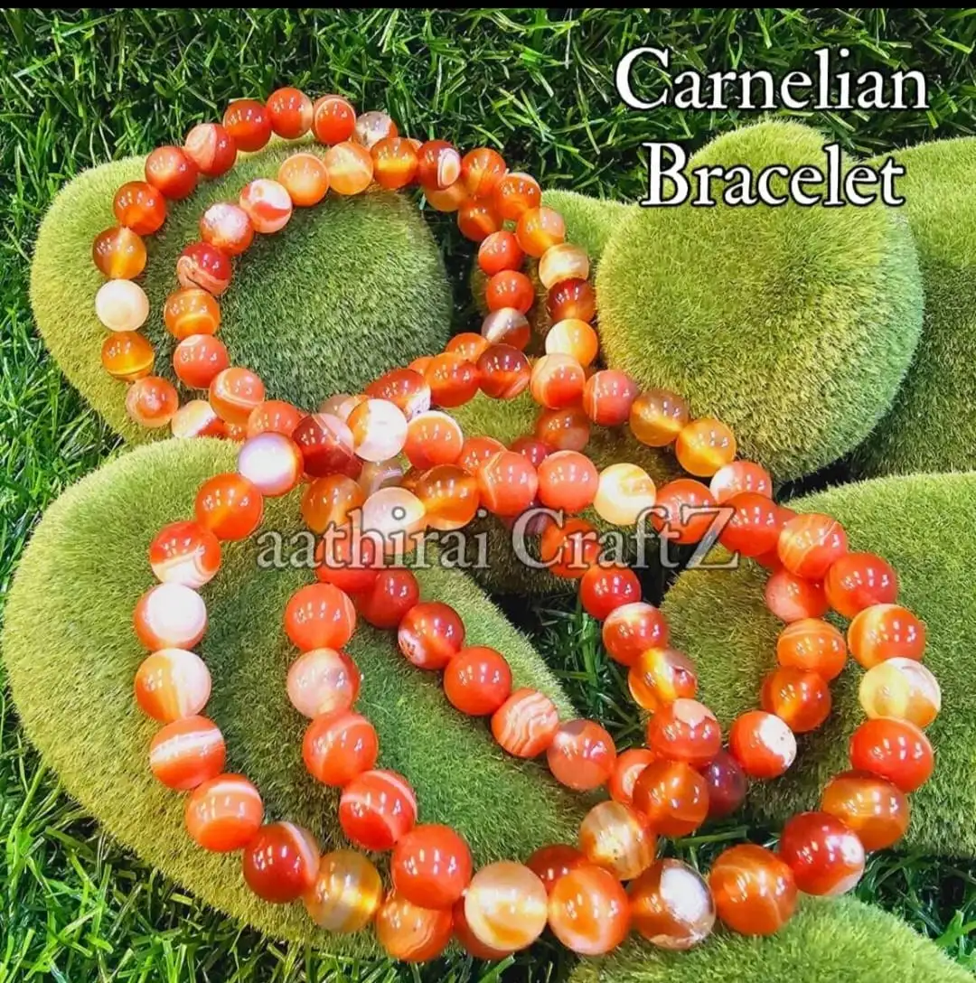 Carnelian Crystal Bracelet - image 1