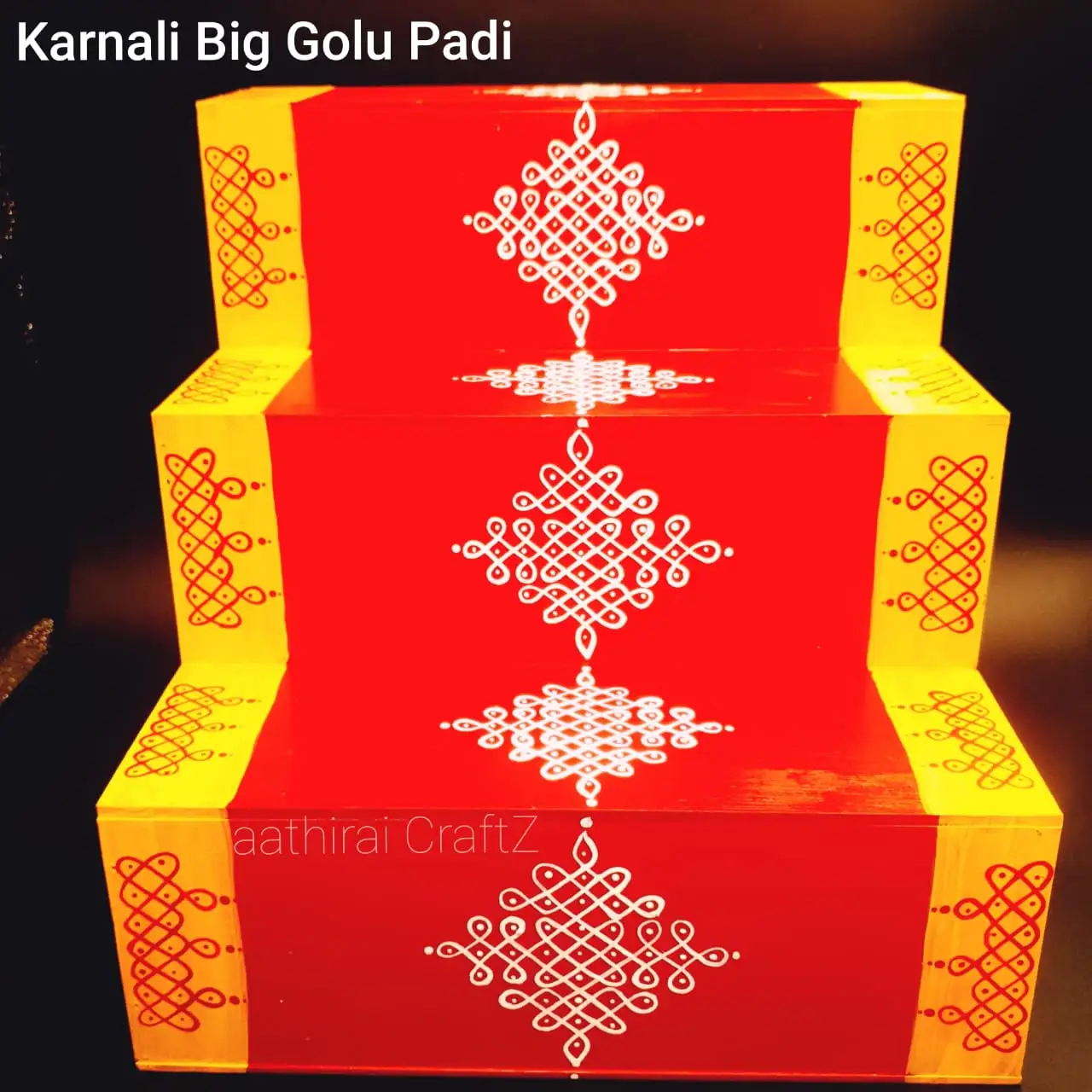 Karnali Big Golu Padi / Big Golu Stairs With Rangoli Art - image 1