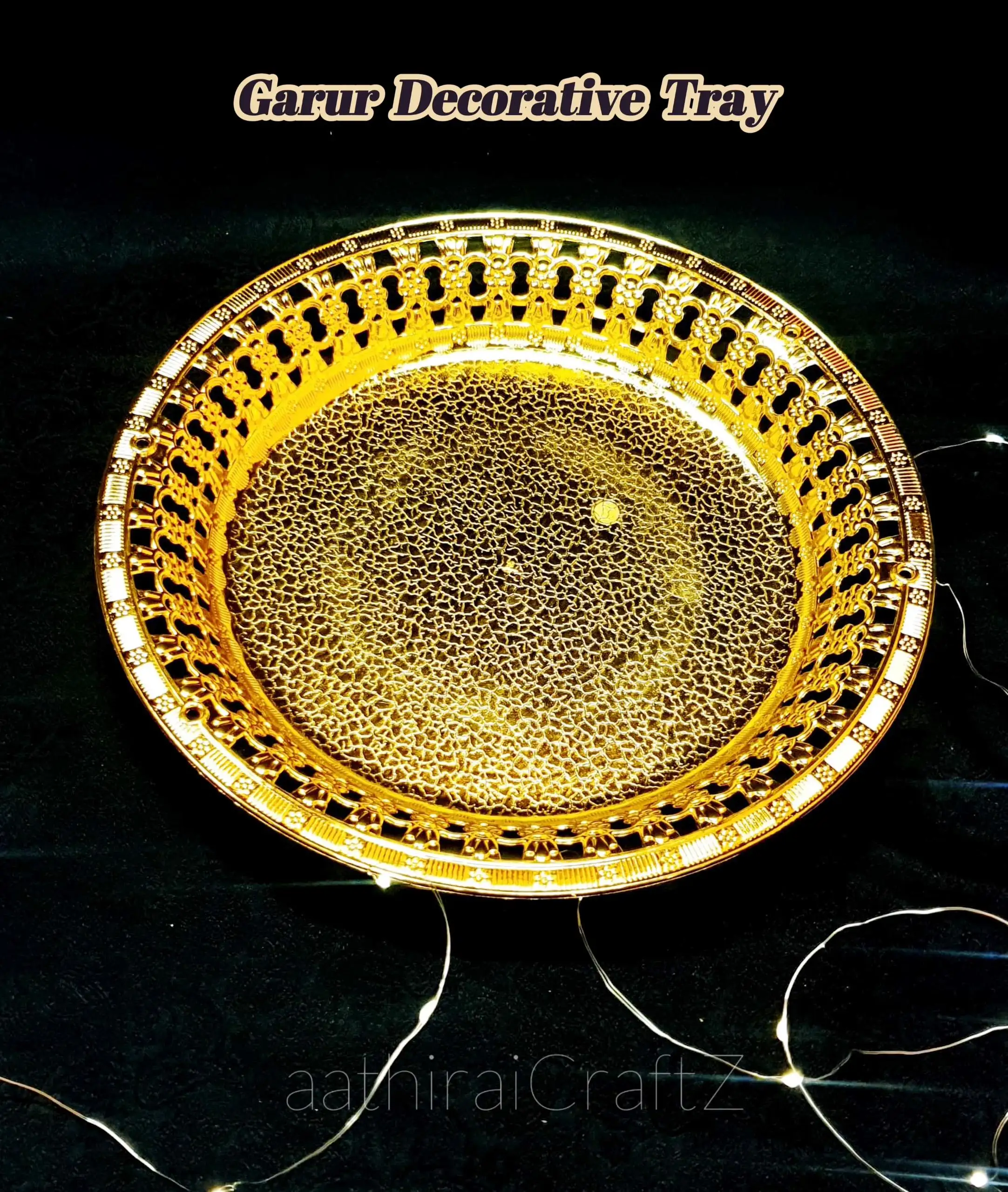 Garur Pooja / Decorative Plates / Pooja Trays - Small - image 1