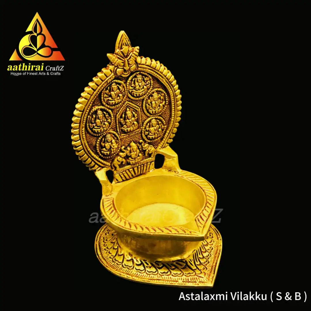 Astalaxmi Tradition Vilakku - Small - image 1
