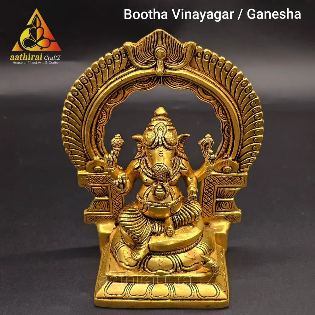 Bootha Vinayagar / Ganesha / Vinayagar in Tiruvachi - image 2