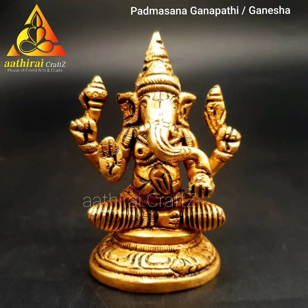 Padmasana Ganapathi / Ganesha - image 1