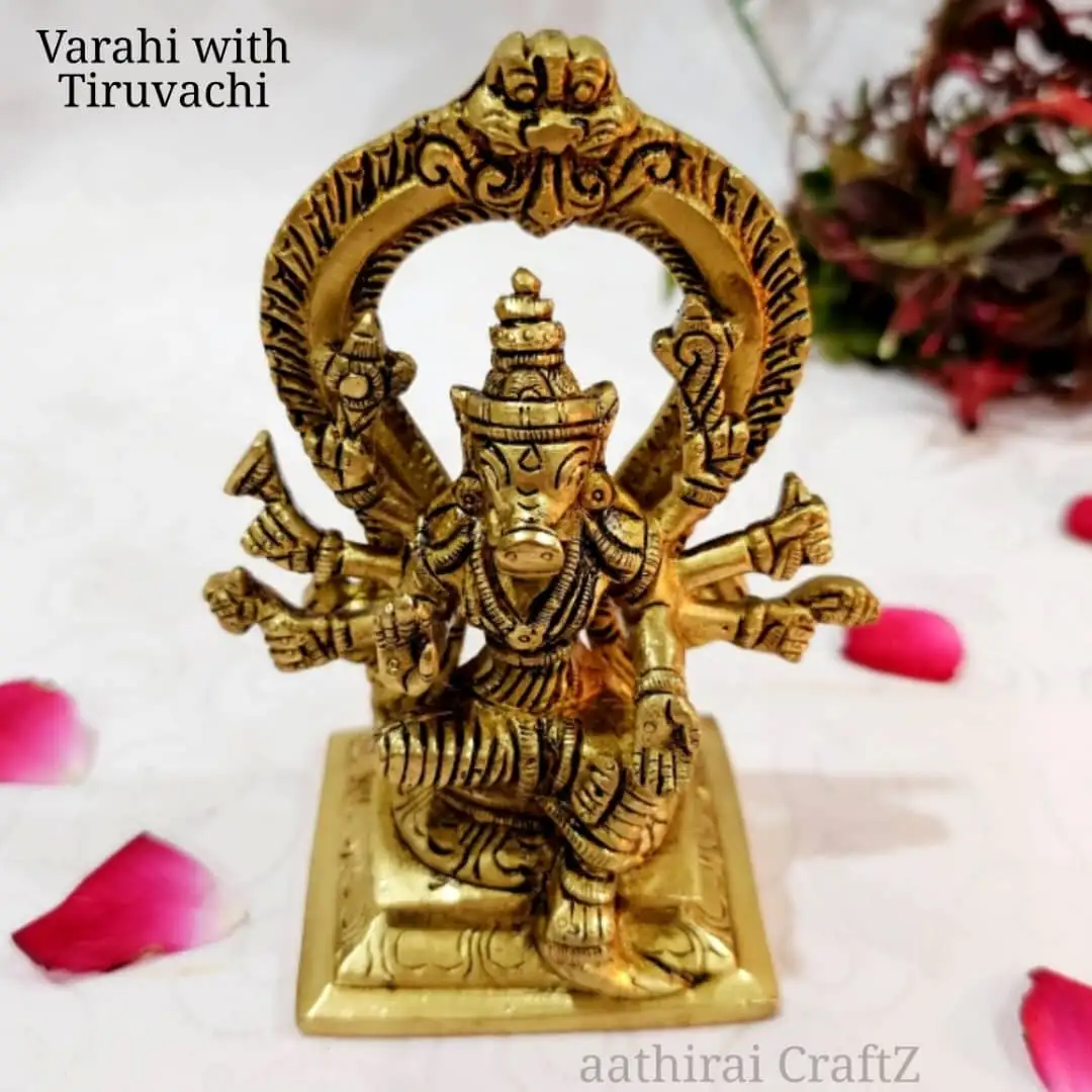 Varahi Amman Tiruvachi Idol - image 1