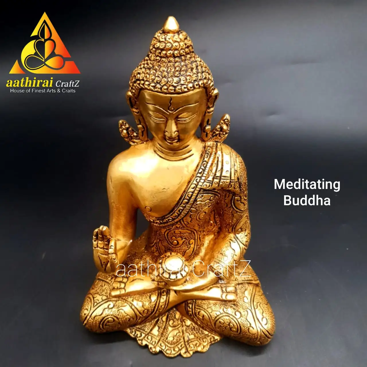 Meditating Buddha Idol / Buddha Sculpture - image 2