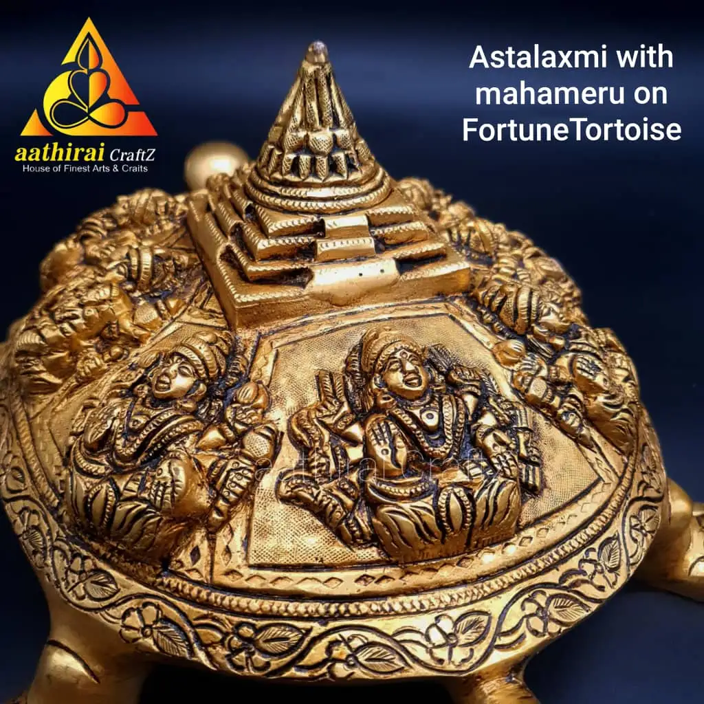 Astalaxmi With Mahameru On Fortune Tortoise - image 2